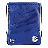 Gelsenkirchen FC Schalke 04 Turnbeutel - Stadium - königsblau Sportbeutel Rucksack Gym Bag S04 - Plus Lesezeichen I love