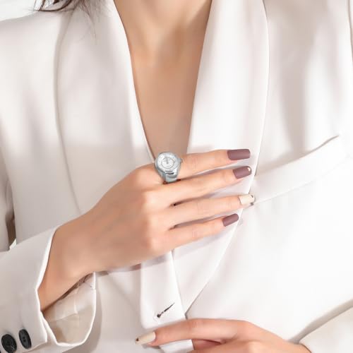 Image of Shining Diva Fashion Stylish Ring Watch for Women and Girls