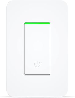 Smart Switch Milfra WiFi Smart Light Switch 2.4Ghz Smart Life Switch Compatible with Alexa and Google Assistant Single Pole Needs Neutral Wire