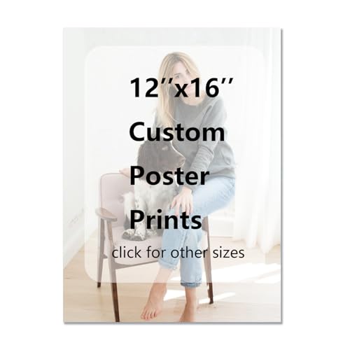 GZZFXXD Personalized Custom12''x16'' Canvas Prints with Your Photo/your Image Large Wallart Wall Decor for Bedroom Dining room Living room Children's room(Unframed)