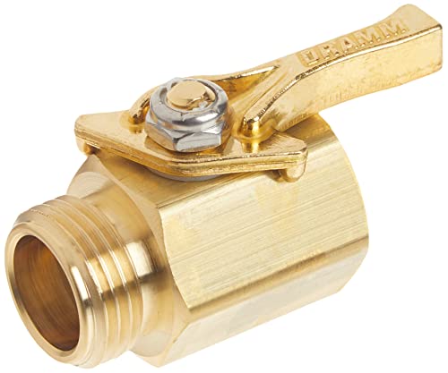 DRAMM 114960 036434 4 Heavy-Duty Brass Shut-Off Valve, Old Version - Image 3