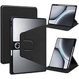 KZIOACSH Case for Oneplus Pad 2/OPPO Pad 3 Pro 12.1 Inch, 360° Rotation Multi-angle Kickstand Shockproof Rugged Back Cover Soft PU leather+ Hard PC Anti-Drop Tablet Case Backing with Pen Slot