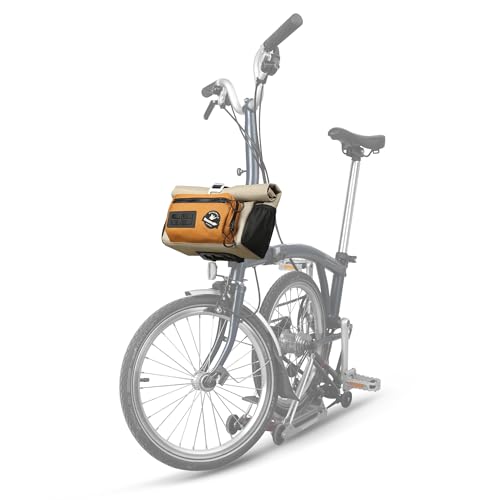 BROMPTON フロントバッグ　防水仕様 雨天時も安心の防水仕様のフロントバッグ - LIFE with BICYCLE