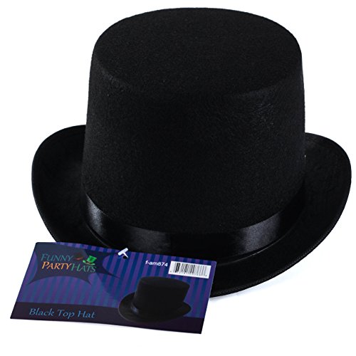 Funny Party Hats Top Hats for Adults Dress Up Hats Costume Party Hats for Men Women Unisex - Image 8