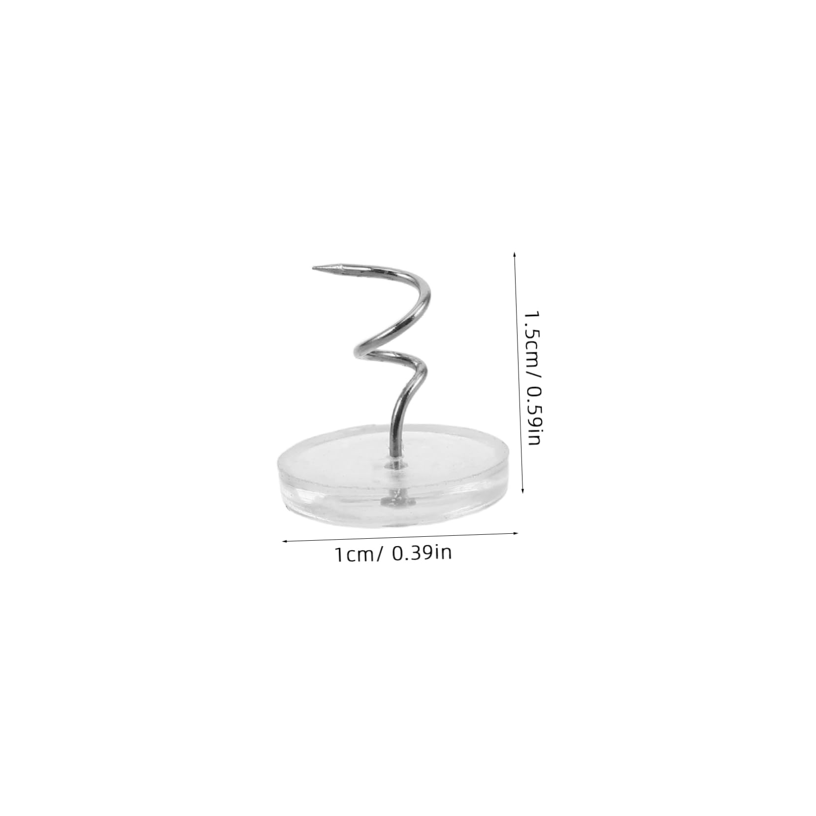 PRETYZOOM 100 Pcs Upholstery Pins with Heads Twist Pins for Secure Sofa Slipcovers and Bedding Easy Installation for Bedding Needs