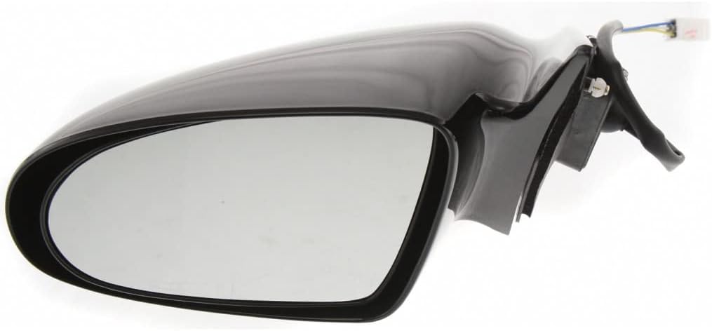 For Geo Prizm 1993 94 95 96 1997 Door Mirror Driver Side | Power Remote | Gloss Black | Replacement For GM1320260 | 615343149509, 94855362