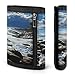 LZQPOEAS Ocean Pouring Over Coastal Rocks Trifold Wallet for Men Slim Minimalist Front Pocket Modern Fashion Wallet Extra Capacity Credit Card Holder Cards Purse