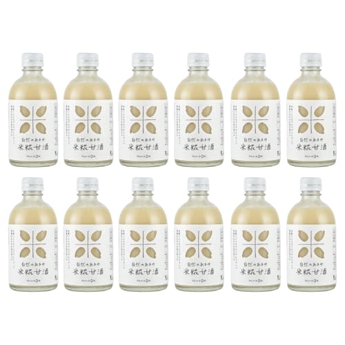 自然のあまみ 米糀甘酒 ノンアルコール 300g×12本 | 甘酒 飲む点滴 飲む美容液 米糀 ヘルシー ふくいのおいしい水