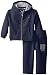 Tommy Hilfiger Baby Boys' Draper Fleece Sweatsuit Set, Swim Navy, 24 Months