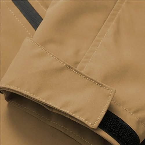 Veste à capuche zippée imperméable et coupe-vent pour le camping - 3