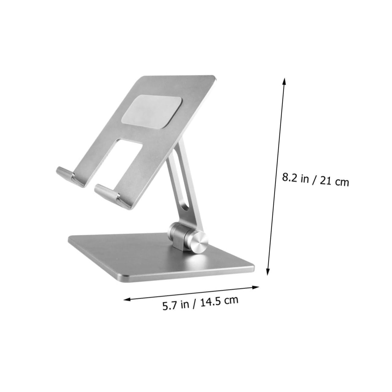Supporto L’affaticamento per Alluminio Laptop in Pieghevole di Lega Inclinato Stabile, per Ridurre del Collo, per Scrivania