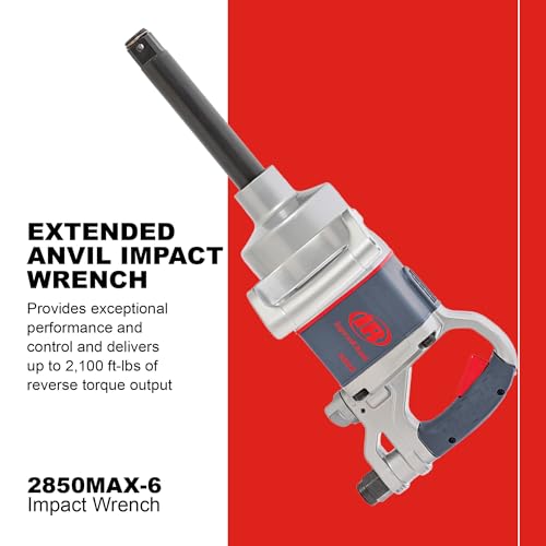 Ingersoll Rand 2850MAX-6 1-Inch 5,500 rpm Impact Wrench with 6-Inch Anvil Extension