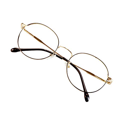 Image of VisionGlobal Blue Light Blocking Glasses for Women Men, Computer Reading, TV Glasses, Stylish Oval Frame