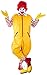 Adult Yellow Clown Costume (Size: Standard)
