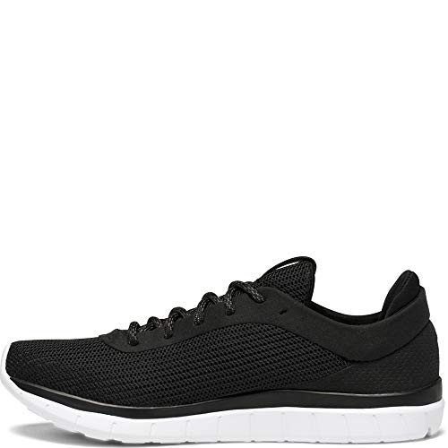 Saucony Tênis de corrida feminino unissex Liteform Escape, Preto, 7.5