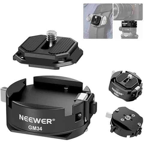 Neewer GM34 Quick Release Plate Kit thumbnail