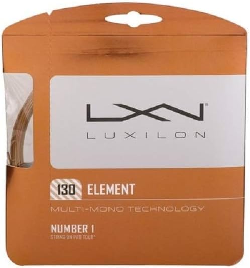 Luxilon Element 130 Tennis String - Set, Bronze