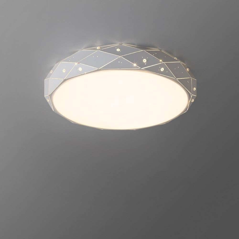 Plafonnier LED moderne luminaire plafonnier LED de salon blanc
