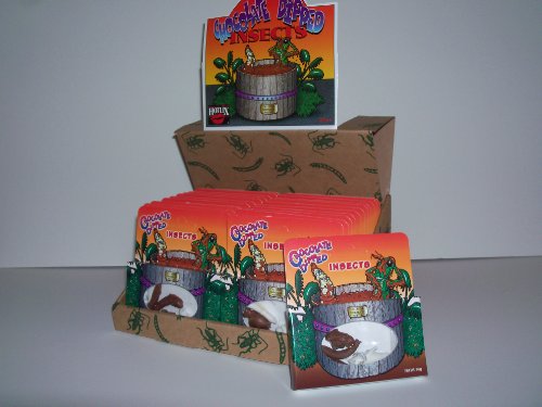 CHOCOLATE DIPPED INSECTS Pack of 3- (Crickets & Worms)