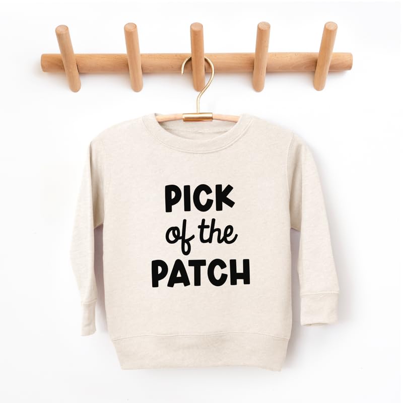 Bump and Beyond Designs Boys and Girls Halloween Sweatshirt for Toddlers and Kids, Pick of The Patch4