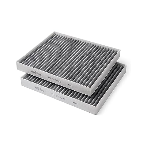 Forccord 2-Pack HEPA Cabin Air Filter Fits for Kenworth T660 T680 T800 T880 Peterbilt 579 567 International Trucks Cabin Filter Replacement AF55839 Cover