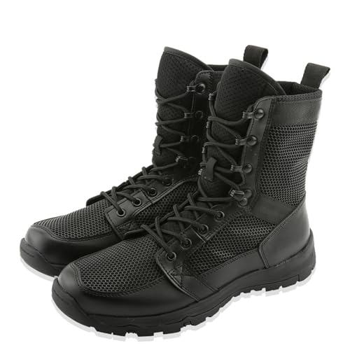 Outdoor Sports Boots Summer Mesh Black High Top Training Boots Non-Slip Wear-Resistant Mountaineering Boots Hiking Boots2