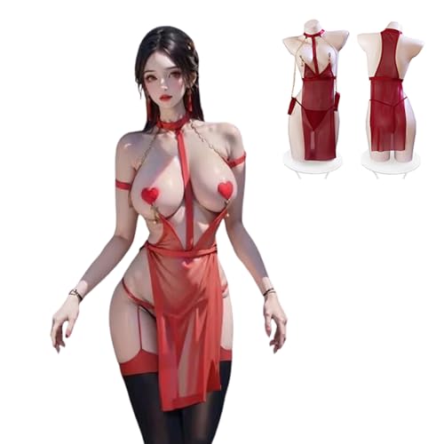 ベビードール セクシー コスプレ ボンテージ 競泳水着 メイド服 過激 エッチ エロ スク水 セーラー服 ランジェリー キャミソール レオタード ハイレグ ボンテージ かわいい 可愛い 貧乳 ミニスカート ワンサイズ - 画像1