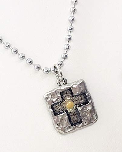 Mustard Seed Necklace, Man Necklace, Mustard Seed Faith, Gift For Him, Christian Man Gift, Christian Man Jewelry, Man of Faith Gift