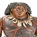 Disney Store Official Maui Talking Action Figure with Light-Up Fish Hook, Sculpted Necklace & Leaf Skirt, Poseable Moana Toys for Kids, Features Movie Phrases & 8 Points of Articulation