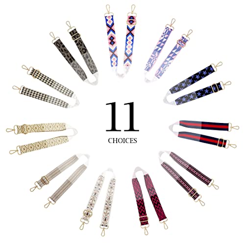 Image of TANOSII Wide Purse Strap Adjustable Replacement Shoulder Crossbody Strap Handbag Strap
