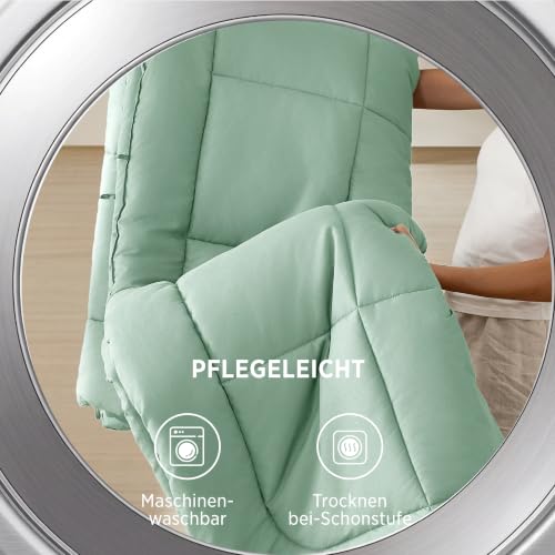 BEDSURE Bettdecke Ohne Bezug 240x220 - Bettdecke mit Integriertem Bezug – Ansicht 5