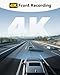 REDTIGER 4K Dash Cam Front, ADAS, Built-in WiFi GPS, Mini Hidden Dash Camera for Cars with G Sensor, 24H Parking Monitor, Free 32GB Memory Card, APP Control, Loop Recording, Night Vision (F9 Lite)
