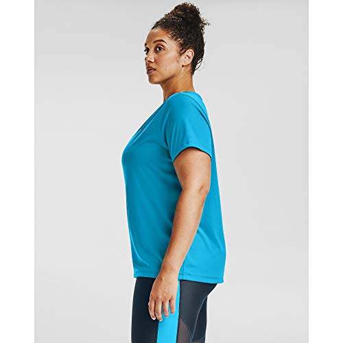 Image of Under Armour Women's Threadborne Train Twist V-Neck Top