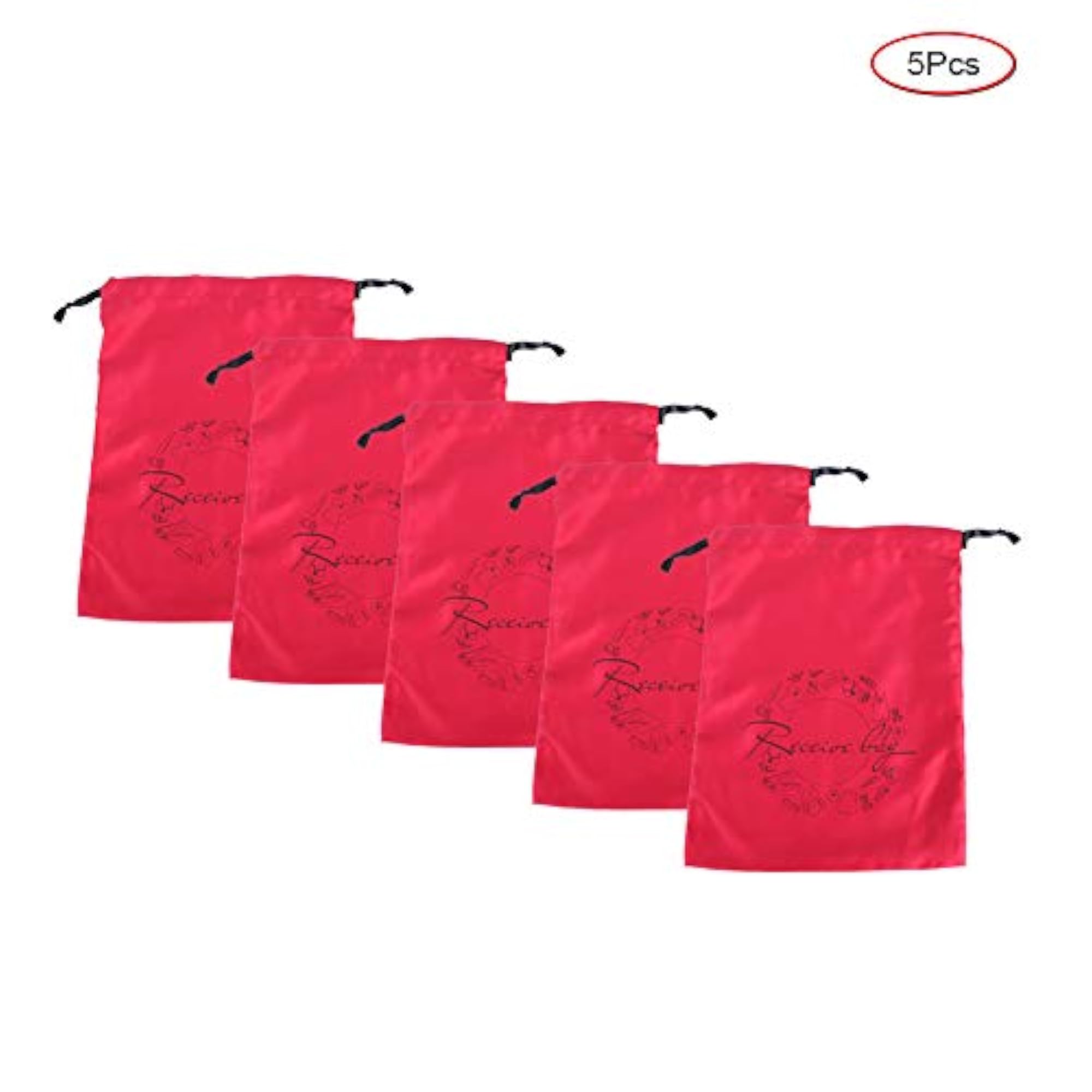 Set of 2 Polyester Clothes Storage Bags
