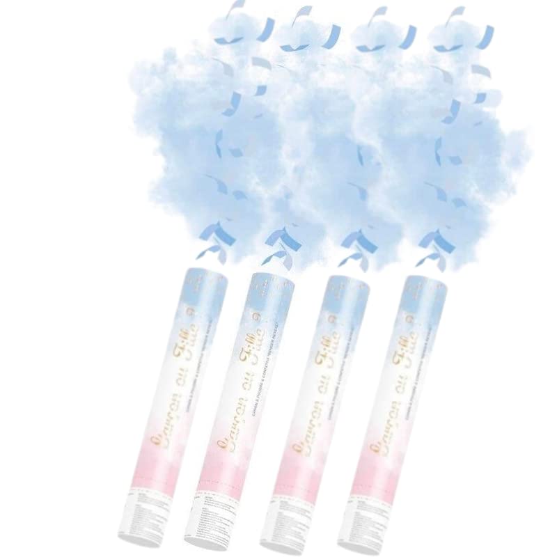 Partycolare- Cannone Sparacordiandoli 60 cm Gender Reveal - Bimbo