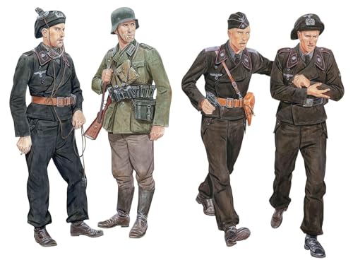 Dragon Models 1/35 Ghost Division Tank Crew 4 Figuras miniatura 1