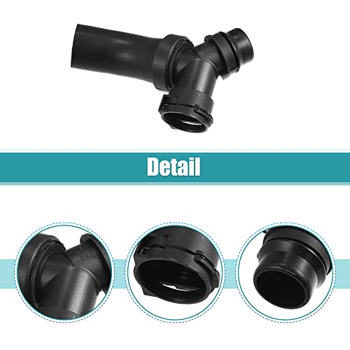 X Autohaux Engine Coolant Pipe T Connector For Ford F-150 For Mustang For Lincoln Mark Lt Radiator Hose Connector Tee Replace Dr3Z-8566-B Br3Z-8566-B #TOP3