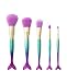Tarte Minutes To Mermaid Brush Set, 5 Makeup Brushes