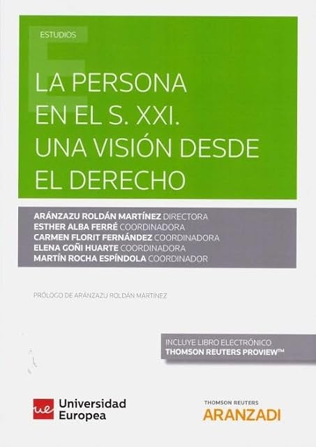 Portada de La Persona en el D. XXI. Una Visión Desde el Derecho
