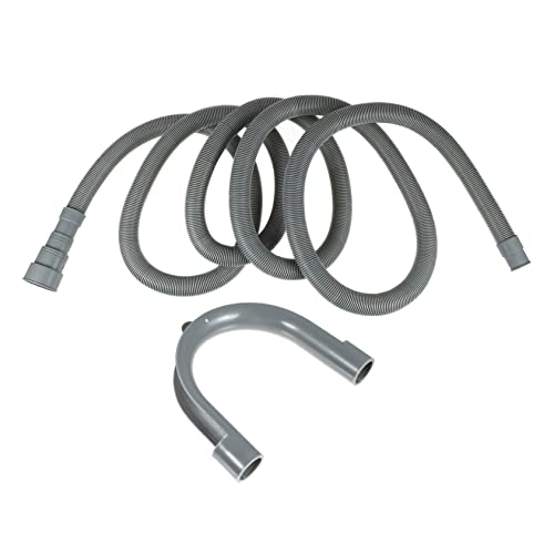Gadpiparty Manguera Agua PVC Resistente Corrosión Instalación y Duradera sin Compatible con Mayoría de Lavadoras Automáticas