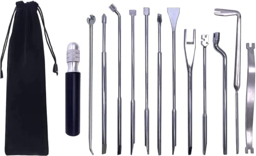 Jiayouy 13pcs Piano Regulating Tool Kit