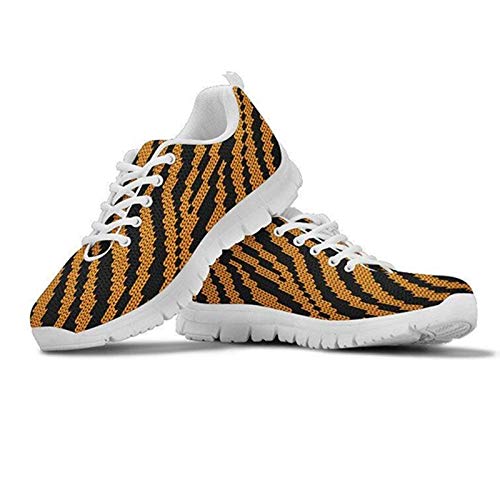 SEANATIVE Damen Sport Sneaker Laufschuhe Joggingschuhe Damen Leichte Wanderschuhe, Gelb - Gelb Zebra - Größe: 39 EU SEANATIVE Damen Sport Sneaker Laufschuhe Joggingschuhe Damen Leichte Wanderschuhe, Gelb - Gelb Zebra - Größe: 39 EU