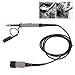 DriKou Oscilloscope Probe, 500mhz Passive High Impedance Universal Kit Interchangeable High Sensitivity with BNC Connector T6500 for Industry