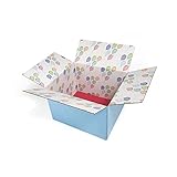 Great Papers! GiftIn Corrugated Shipping Box, Balloon Design, Care Package, for Gifts, Small Business, Weddings, and Classroom, 2 Pack (2022026)