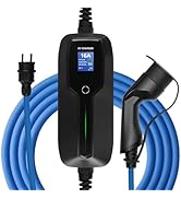 AUFYEV Typ 2 Ladekabel 5m - 3,6kW Mit Schuko Für E-Auto