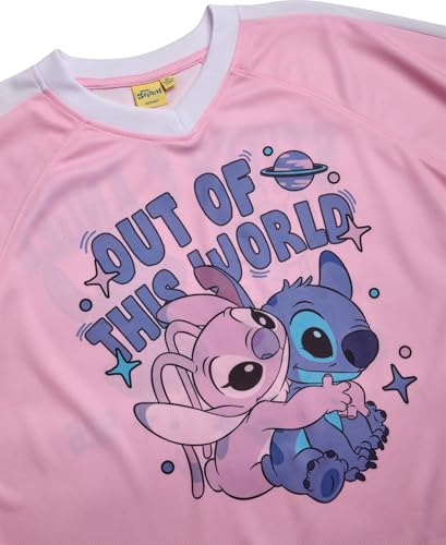 Image of Disney Womens Baseball Jersey Lightweight Graphic Baseball Shirts for Women | 100% Polyester Fabric, Lightweight & Breathable, Mesh or Button-Down Styles
