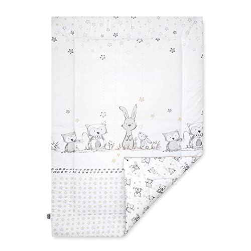 Tapis d'éveil bébé Julius Zöllner tapis de jeu coton Lapin et hibou