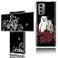 White Owl Red Floral