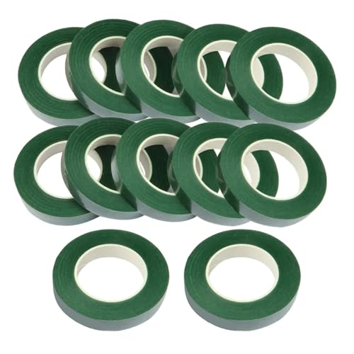 Ruban de fleuriste vert pour masquer les fils de fer et fixer les bouquets