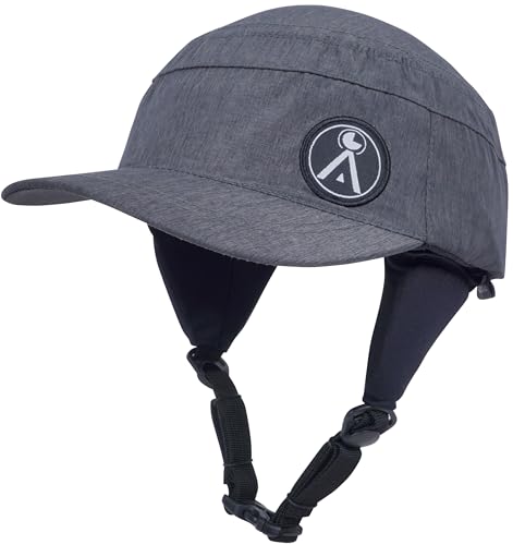 Image of Indo Surf Helmet Hat. Watersports Helmet. Low Profile Water Helmet - Mens & Womens Surfing Helmets. Tom Carrol Approved. Wakeboard, Kayak, Sailing.